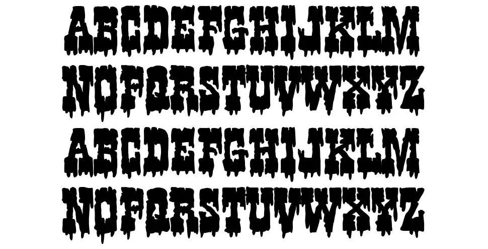 Western Nightmarefont specimens