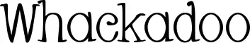 Whackadoo