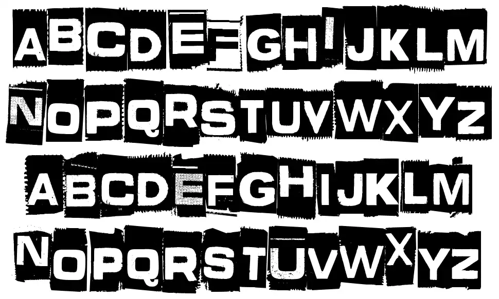 What is this - some kind of jokefont specimens