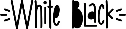 White Black