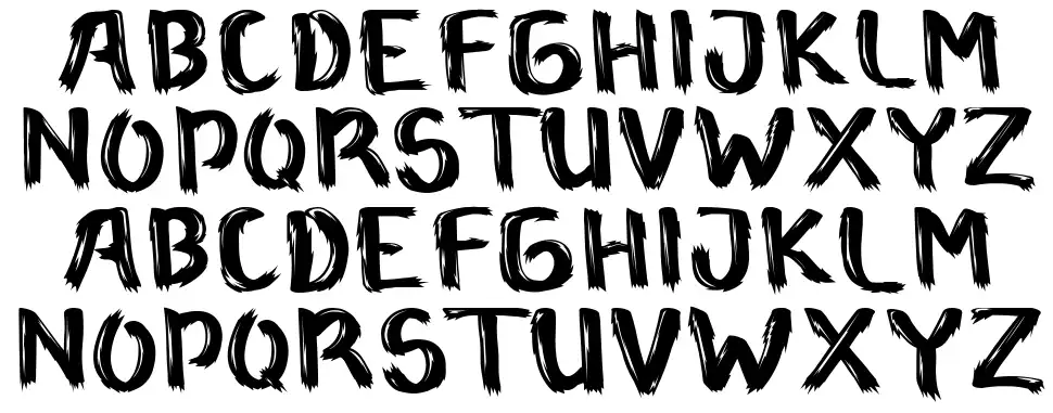 Wildnessfont specimens