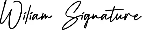 Wiliam Signature
