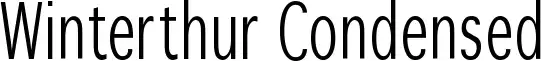 Winterthur Condensed