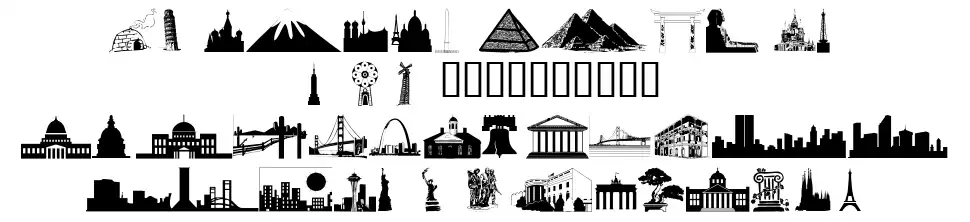 WM Architect 1font specimens