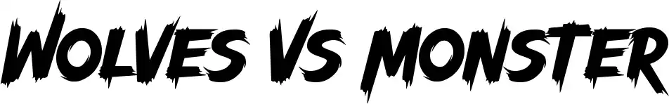 Wolves Vs Monster