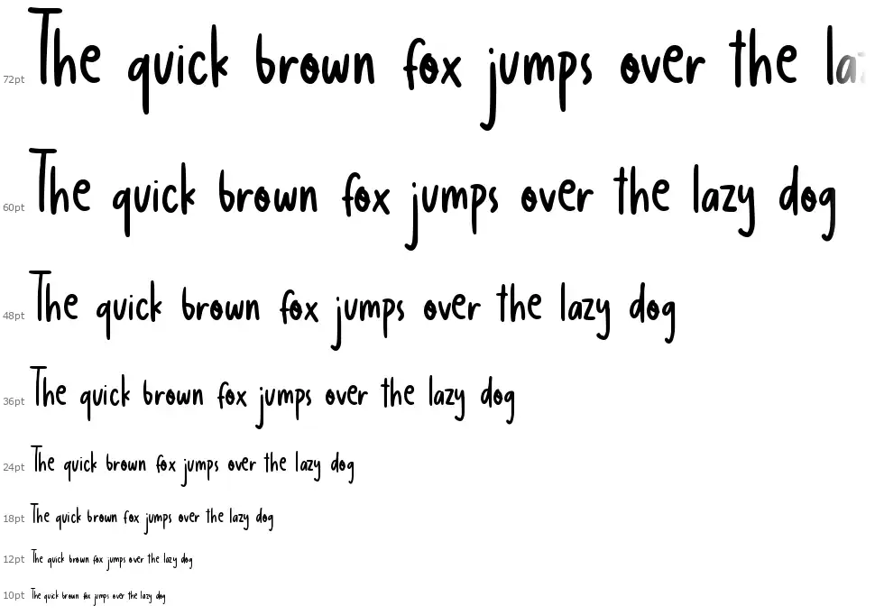 Wonderful Magicfont waterfall