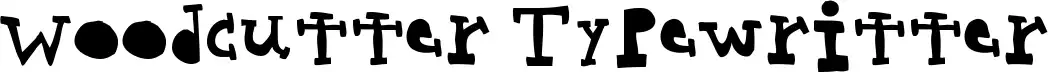 Woodcutter Typewritter