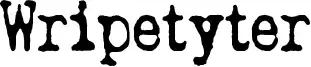 Wripetyter