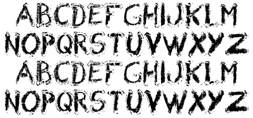 Wrong Board 1font specimens