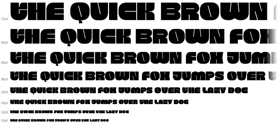 Yourboldfont waterfall