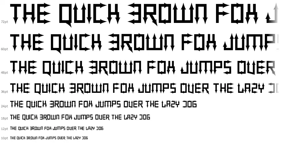 You've Gotta Pointfont waterfall