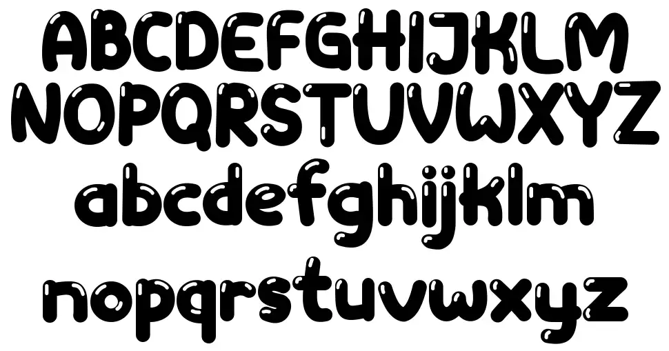 Yumpofont specimens