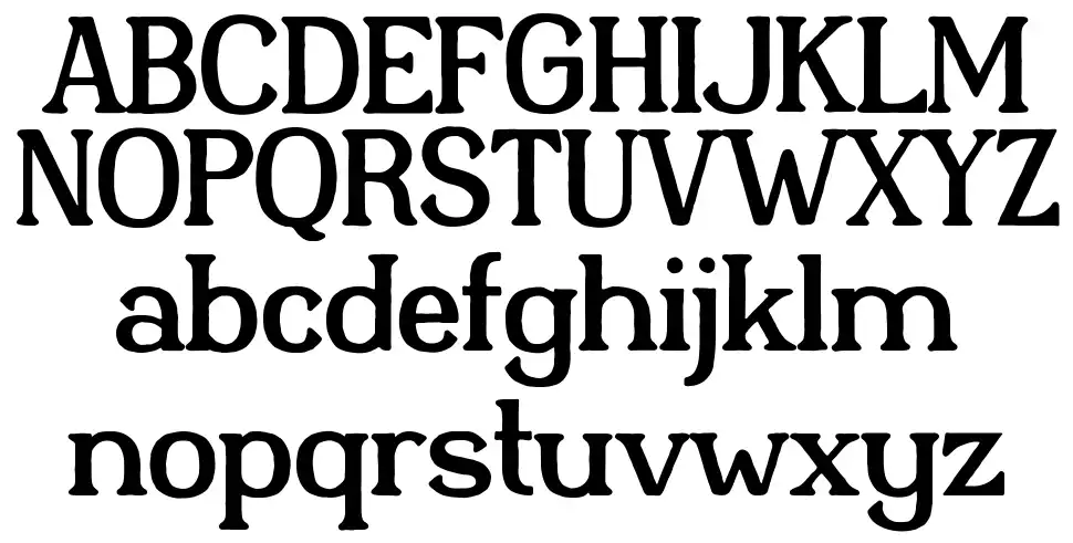 Zamorandfont specimens